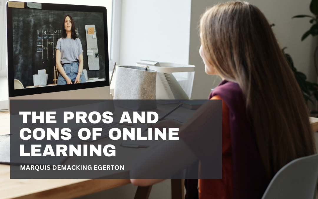 The Pros and Cons of Online Learning | Marquis Demacking Egerton ...